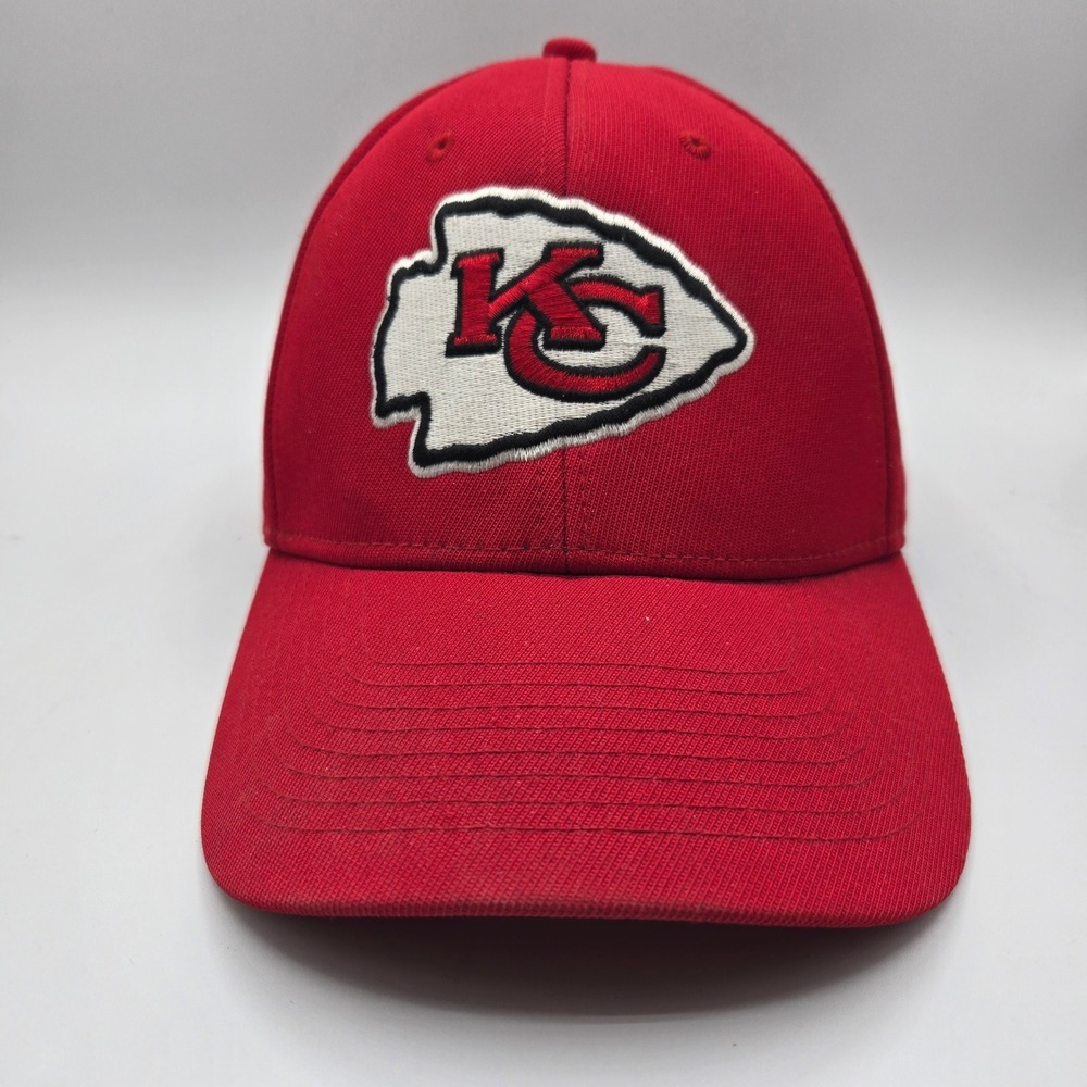 Fan Favorite Kansas City Chiefs Hat Mens OSFA Red Sporty NFL Embroidered Cap
